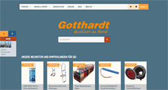 Desktop Screenshot of gotthardt-yacht.de